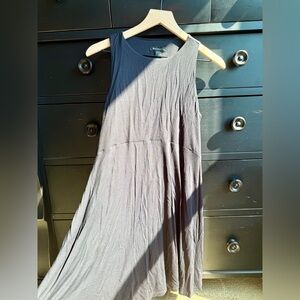 Athleta black Sleeveless Midi Dress